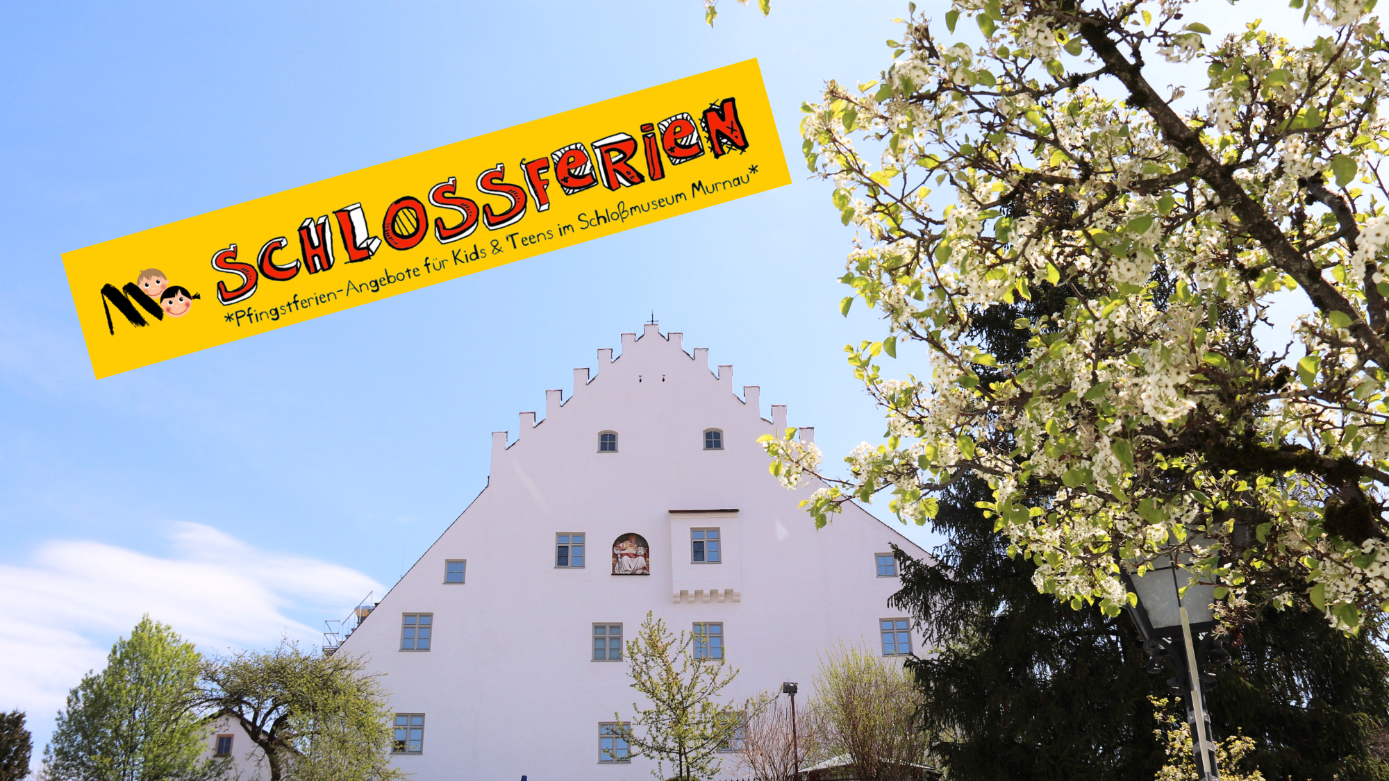 Blick auf das Murnauer Schloßmuseum