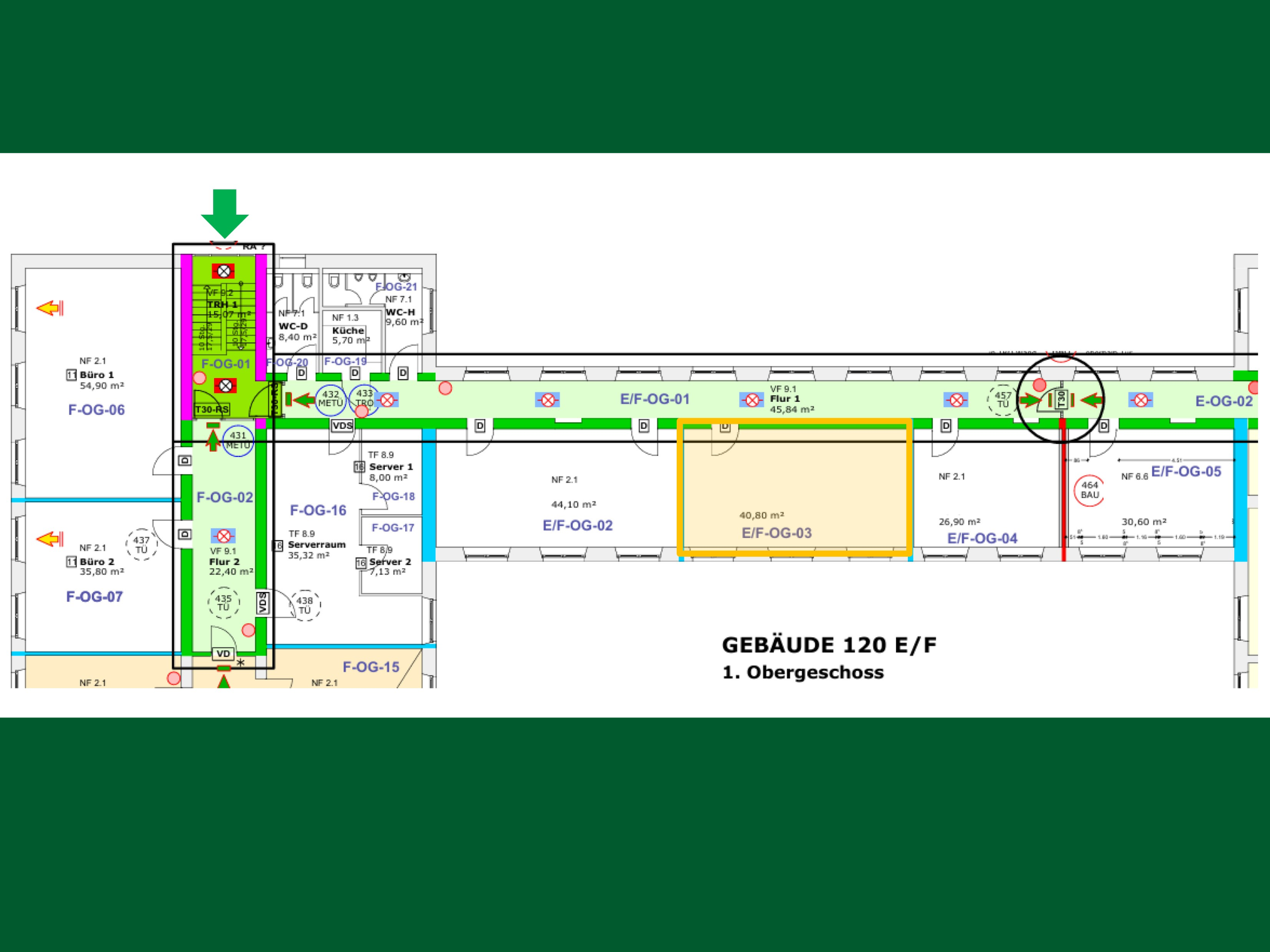 Grundriss Gebäude 120