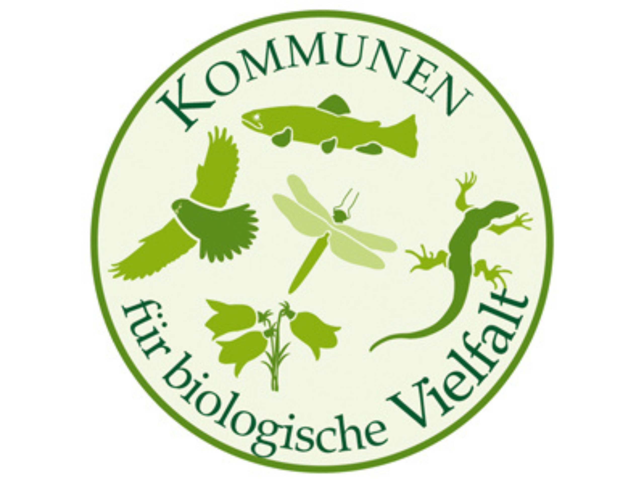 Logo Kommunen für biologische Vielfalt