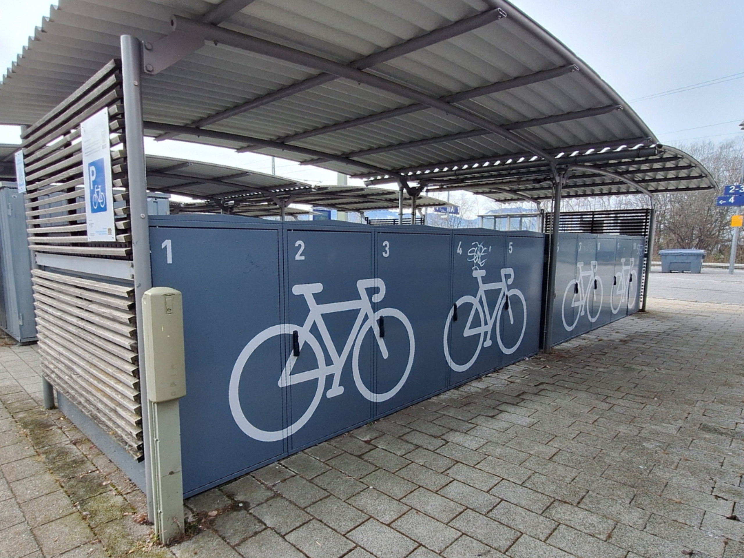 Fahrradboxen 2 col box
