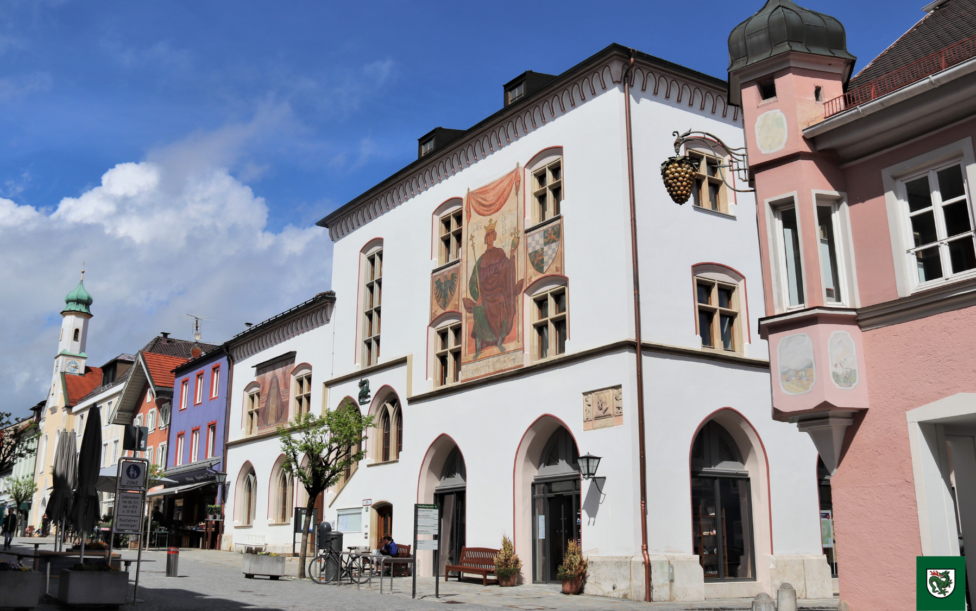 Außenansicht des Murnauer Rathauses