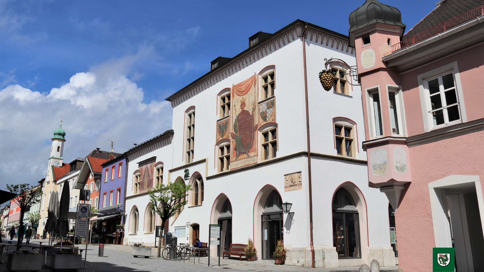 Außenansicht des Murnauer Rathauses
